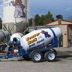 Concrete buggy mixer